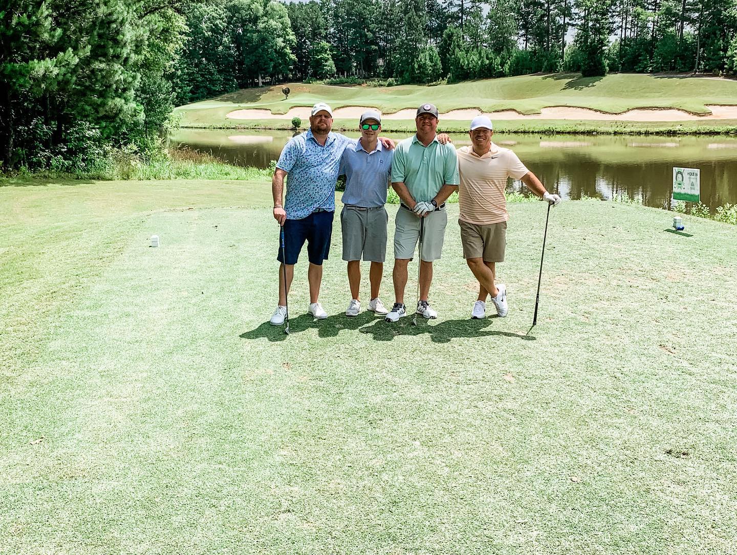 Golfers at the 2nd Annual Buddy Classic.