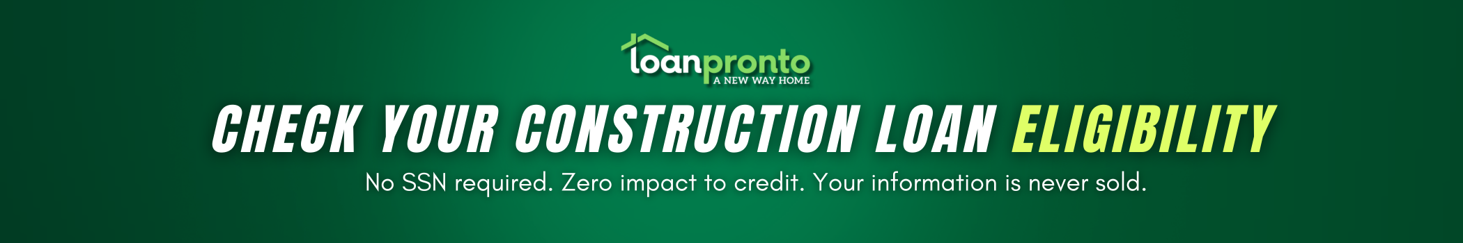 check your construction loan eligibility