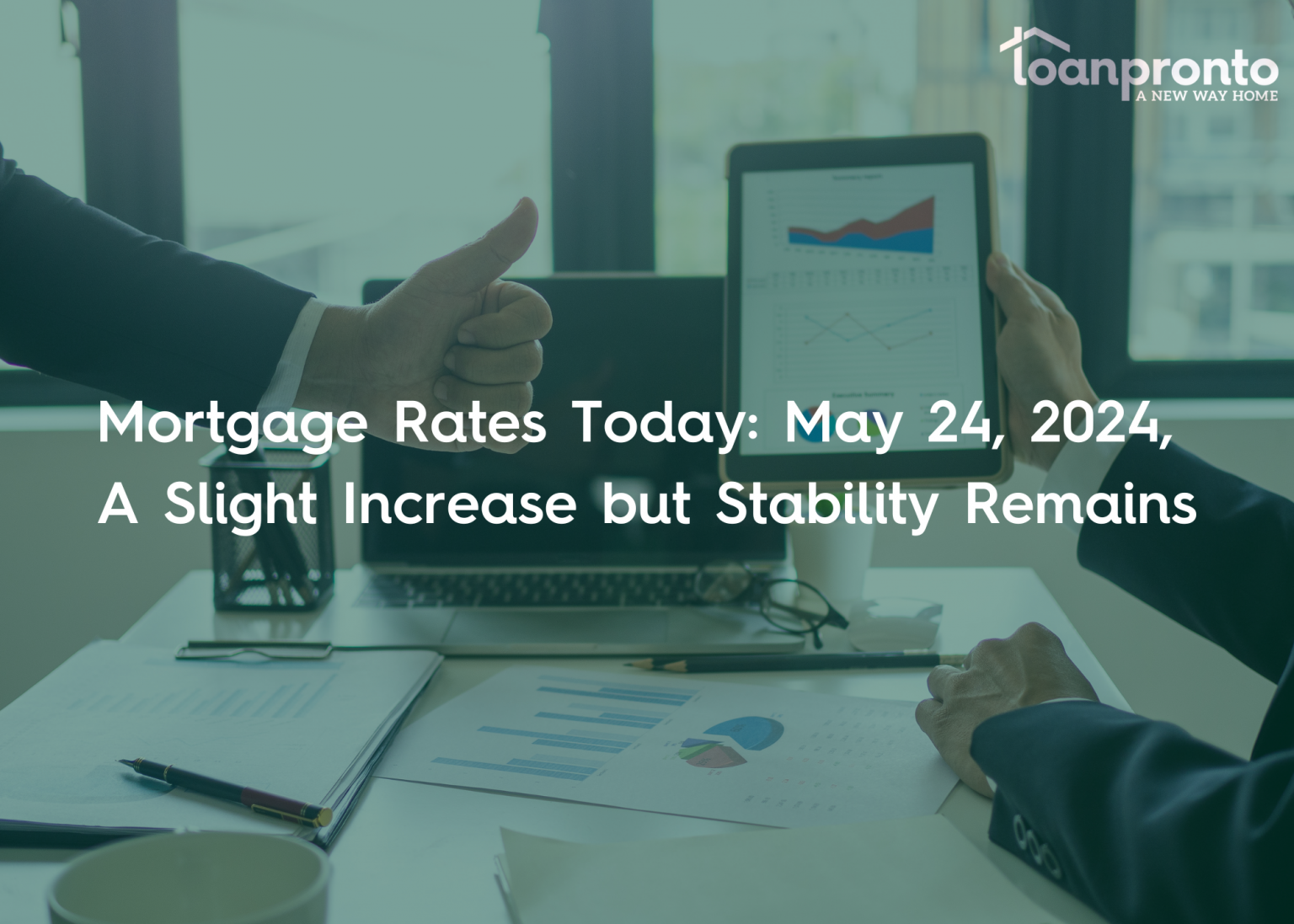 Mortgage rates show a slight increase but remain stable indicating a typical change in the market
